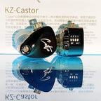 KZ Castor in Ear Monitor Headphones, HiFi Improved Bass Earphone Sound Tunable - Image 2