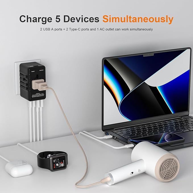 220v to 110v Converter and Adapter - Image 3