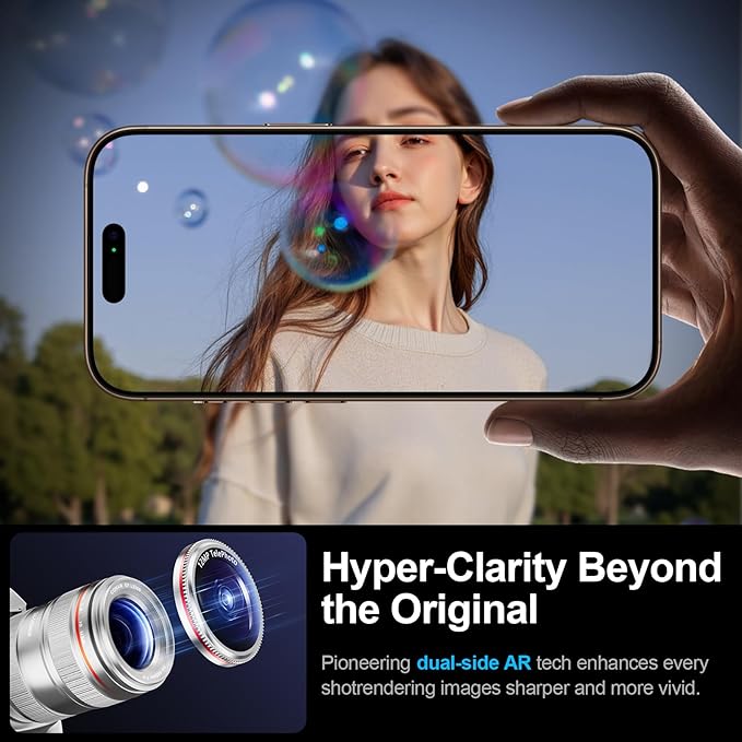 X-it 2 Pack Camera Lens Protector, Shatterproof Anti-Scratch Ultra HD - Image 3