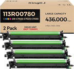 Versalink C7020 C7025 C7030 Drum Unit 4-Pack High Capacity Replacement by KingKJInkToner