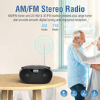Nextron Portable CD Player Bluetooth Boombox - Image 5