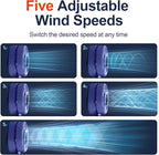 Blows Cold Air Portable Handheld Fan - Image 5