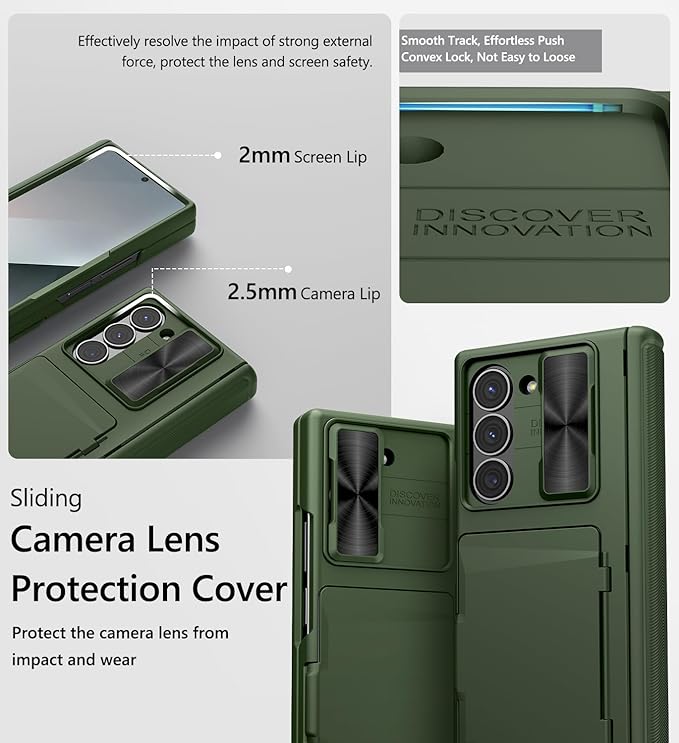 Vihibii for Samsung Galaxy Z Fold 6 Wallet Case - Image 4