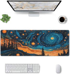 Gaming Mouse Pad, Large Non-Slip Rubber Base Mousepad, Keyboard Mouse Mat - Image 3