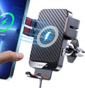 Wireless Car Charger, MOKPR 15W Fast Charging Auto-Clamping Phone Mount Air by MOKPR