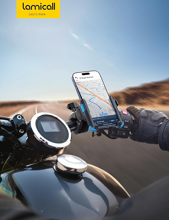 Lamicall Motorcycle Bike Phone Mount - Image 7