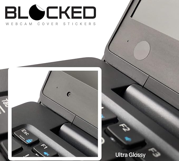 Stackable Webcam/Camera Vinyl Covers | 95 Low-Tack Restickable Webcam Stickers - Image 6