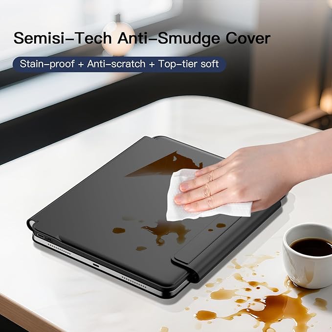 for iPad Air 13 inch Case with Keyboard, iPad Pro 12.9 Magic Keyboard, Springy - Image 4