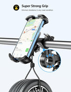 Motorcycle Phone Mount, Upgrade Bike Phone Mount, 360° Rotatable Phone Holder - Image 6