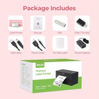 Nelko Bluetooth Thermal Shipping Label Printer, Wireless 4x6 Shipping Label - Image 6