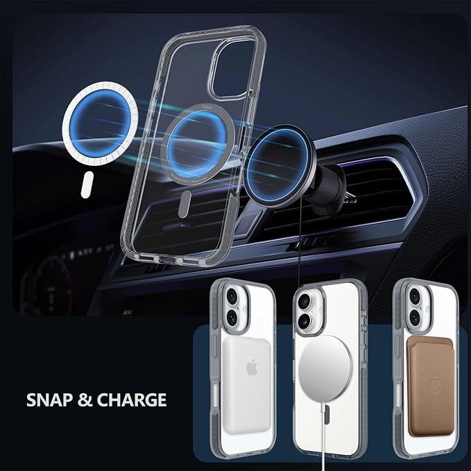 BELTRON Belt Case for iPhone 16 Plus, Slim Protective Transparent Case & - Image 8