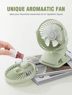 Shinebella AA Battery Powered Clip on Fan - Image 3