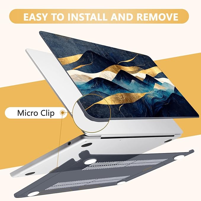 Compatible with MacBook Air 13.6 inch Case, M4 A3240/M3 A3113/M2 A2681 - Image 3