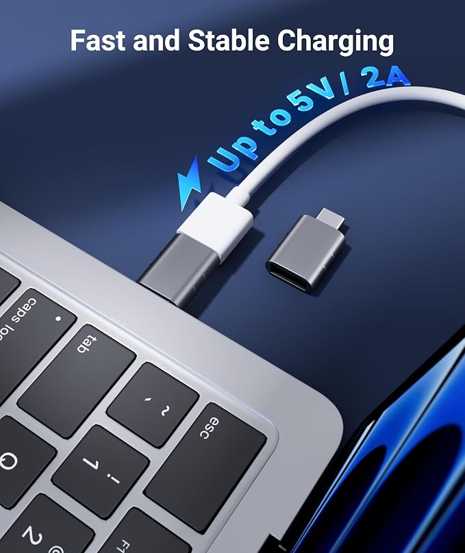 Syntech USB C to USB Adapter Pack of 2, USB 3.0 Female to Thunderbolt 4/3 - Image 7