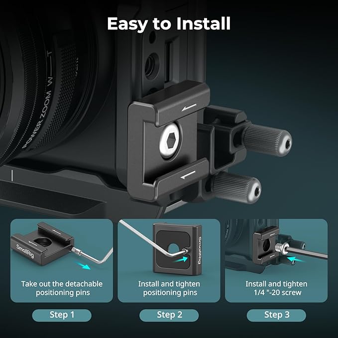 SmallRig Anti-Twist Cold Shoe Mount Adapter - Image 5