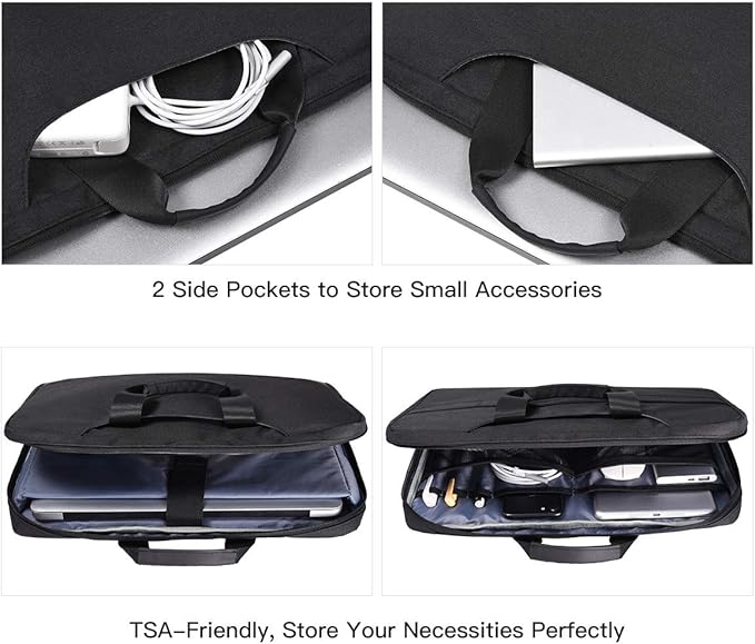 14 15 Inch Waterproof Laptop Sleeve Men Women TSA Briefcase - Image 6