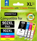 Upgraded 902XL Ink Cartridges Combo Pack Replacement by greencycle