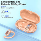 Open Ear Headphones, Air Conduction Ear buds, HD Stereo Bass Over Ear Earphones - Image 2