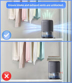 TABYIK Small Dehumidifier for Bedroom, Portable Dehumidifiers for Home - Image 7