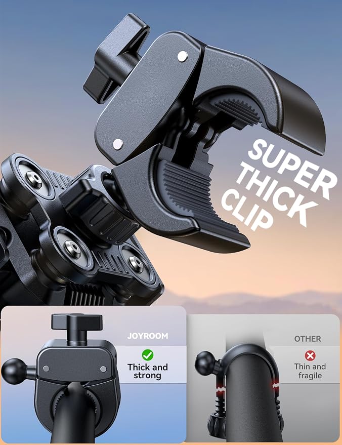 JOYROOM Motorcycle Phone Mount Holder - Image 5