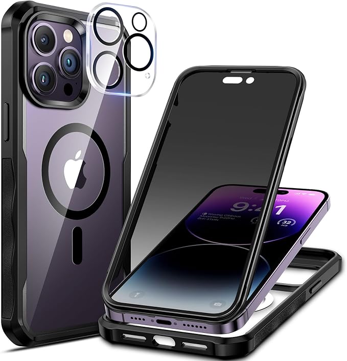 seacosmo for iPhone 14 Pro Max Case, Full Body Bumper by Seacosmo