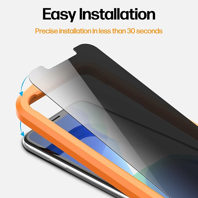 Power Theory Designed for iPhone 11 Pro Max, iPhone XS Max Privacy Screen - Image 2
