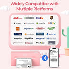 Nelko Bluetooth Thermal Shipping Label Printer, Wireless 4x6 Shipping Label - Image 2