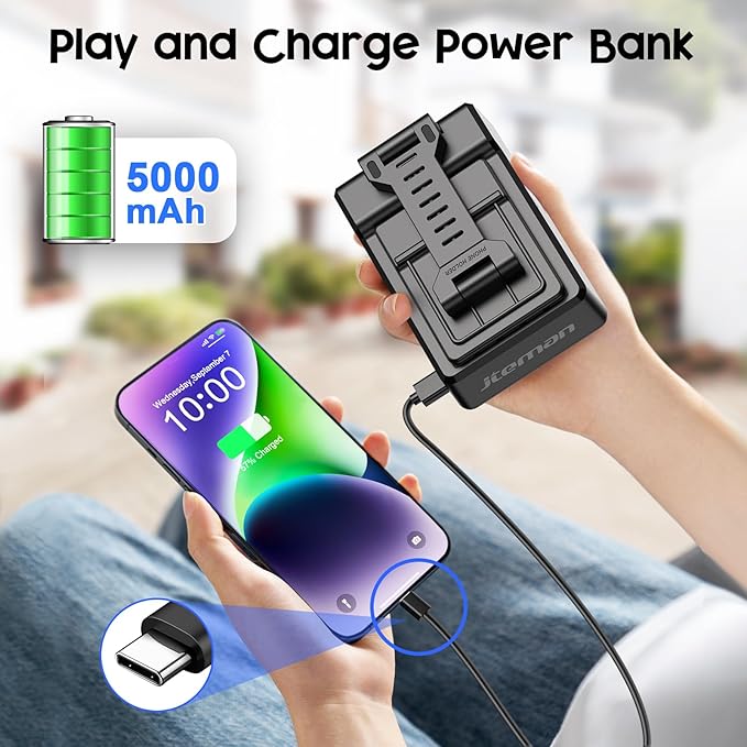 JTEMAN Gifts for Men Women, Adjustable Cell Phone Stand - Image 3