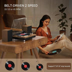 Wohome Vinyl Record Player - Image 6