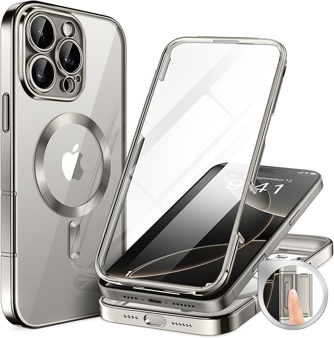 BERFY Magnetic for iPhone 16 Pro Case, Compatible by BERFY