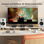 Fosi Audio P4 Mini Preamp with 3 RCA Inputs, Home Audio Stereo Pre amp - Image 5