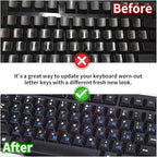 2PCS Russian Keyboard Stickers, Cyrillic Keyboard Letters Replacement Sticker - Image 5