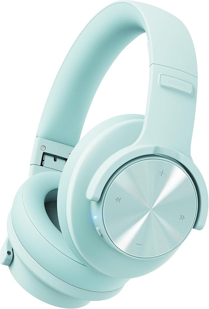 Picun B8 Bluetooth Over Ear Headphones, 120H Playtime by Picun
