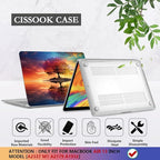 CISSOOK Compatible with MacBook Air 13 inch Case 2021, 2020-2018 Release Model - Image 6