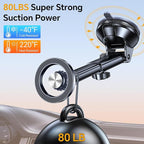 Coolpow for MagSafe Car Mount【Windshield+Vent+Dash】Magnetic Phone Holder for - Image 4