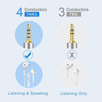 Male to Female Audio Cable 3Ft, Tan QY Male to Female - Image 3