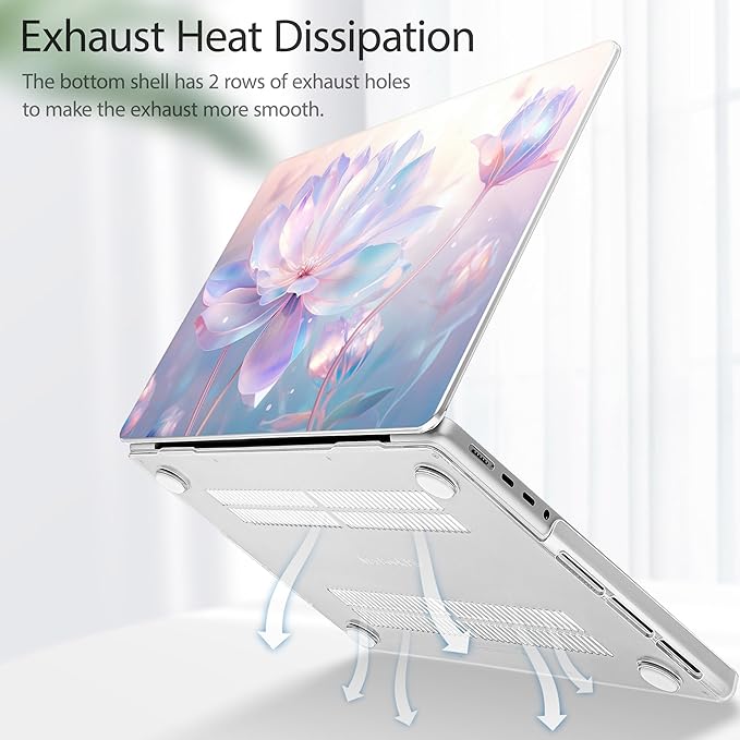 Tuiklol for MacBook Pro 14 Inch Case 2024-2021 Release M4 A3112 A3401 A3185/M3 - Image 3