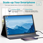 KYY Portable Monitor 15.6inch 1080P FHD USB-C, HDMI Computer Display HDR IPS - Image 7