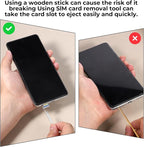 SIM Card Removal Pin, 12 Pack SIM Card Removal Tool Cards Tray Ejector Pin - Image 6