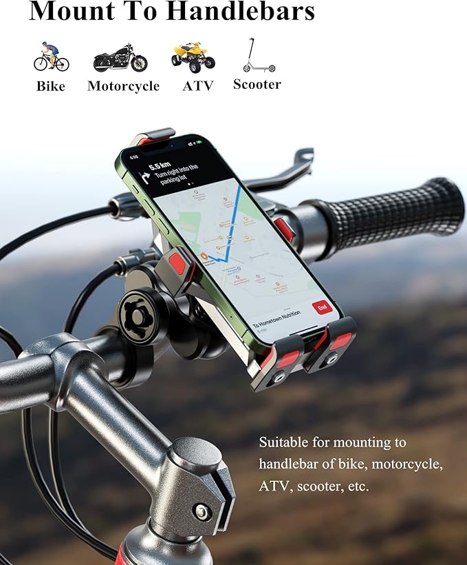 BRCOVAN Motorcycle Phone Mount - Image 7