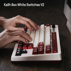 8Bitdo 87 Keys Retro Mechanical Keyboard Bluetooth/2.4G/USB-C, Hot Swappable - Image 5