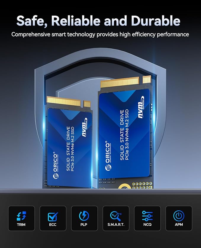 ORICO M.2 2242 NVMe SSD 256GB, PCIe 3.0 - Image 7