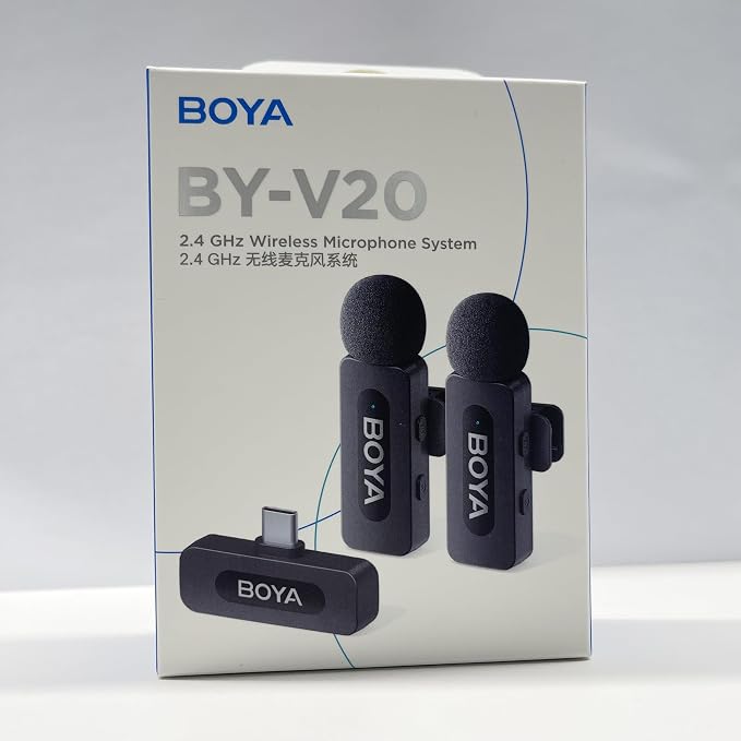 BOYA BY-V20 USB-C Wireless Microphone - Image 9