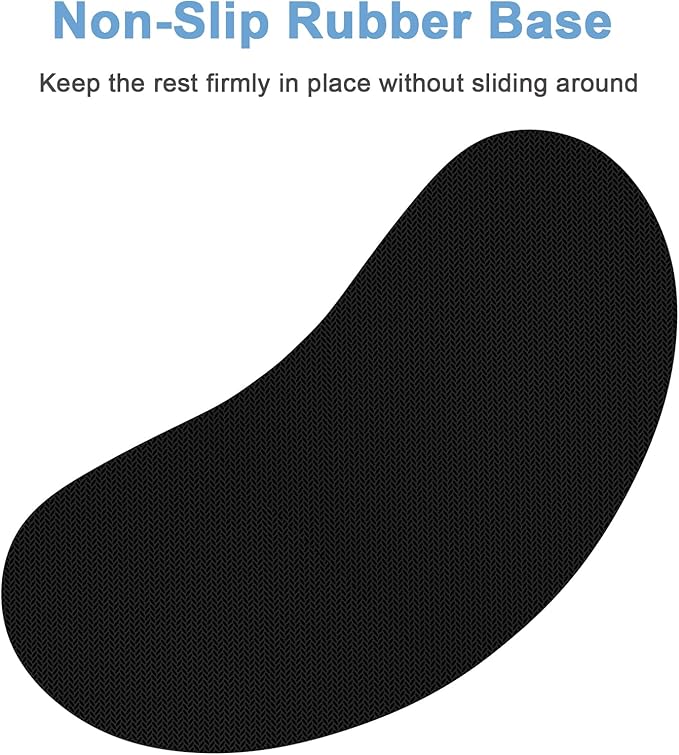 Dapesuom Mouse Wrist Rest, Ergonomic Memory Foam Mouse Wrist - Image 5