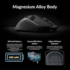 M3 Mini 4K Wireless Mouse Signature Edition 5.1/2.4 GHz/Wired Optical Mouse - Image 8