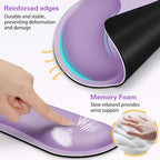 Mouse Pad with Wrist Rest Set, 3-in-1 Wrist Support Mousepad Set, Gaming Mat - Image 3