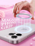 JOYROOM Magnetic Phone Grip, Silicone Finger Loop Grip Phone Grip - Image 5