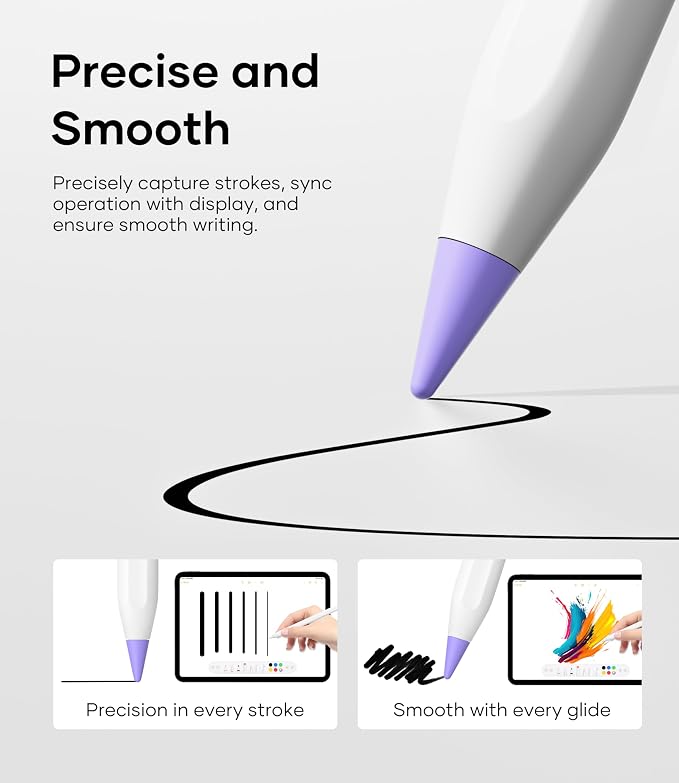 Replacement Pencil Tips for Apple Pencil Pro, Pen Tips for Apple Pencil 2nd - Image 4