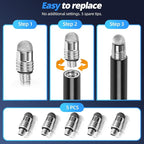 Stylus pens for Touch Screens Fiber mesh Tips High Sensitivity & Fine Point - Image 5