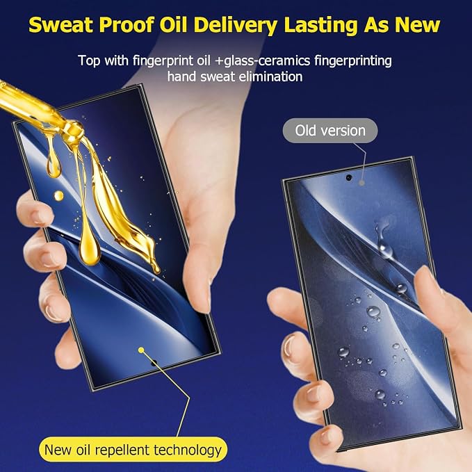Screen Protector For Galaxy S24 Ultra Fingerprint unlock - Image 6
